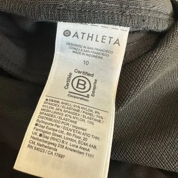 Athleta Headlands Hybrid Trek Mid Rise Jogger Black 10 486183 - Picture 7 of 10